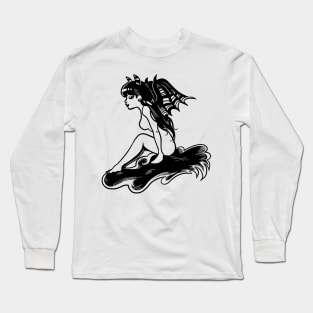 Succubus Tattoo girl Long Sleeve T-Shirt